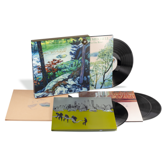 洋楽 Asylum Albums(1972-1975)/Joni Mitchell The Asylum Albums (1972-1975) [5LP] | Rhino Official Store